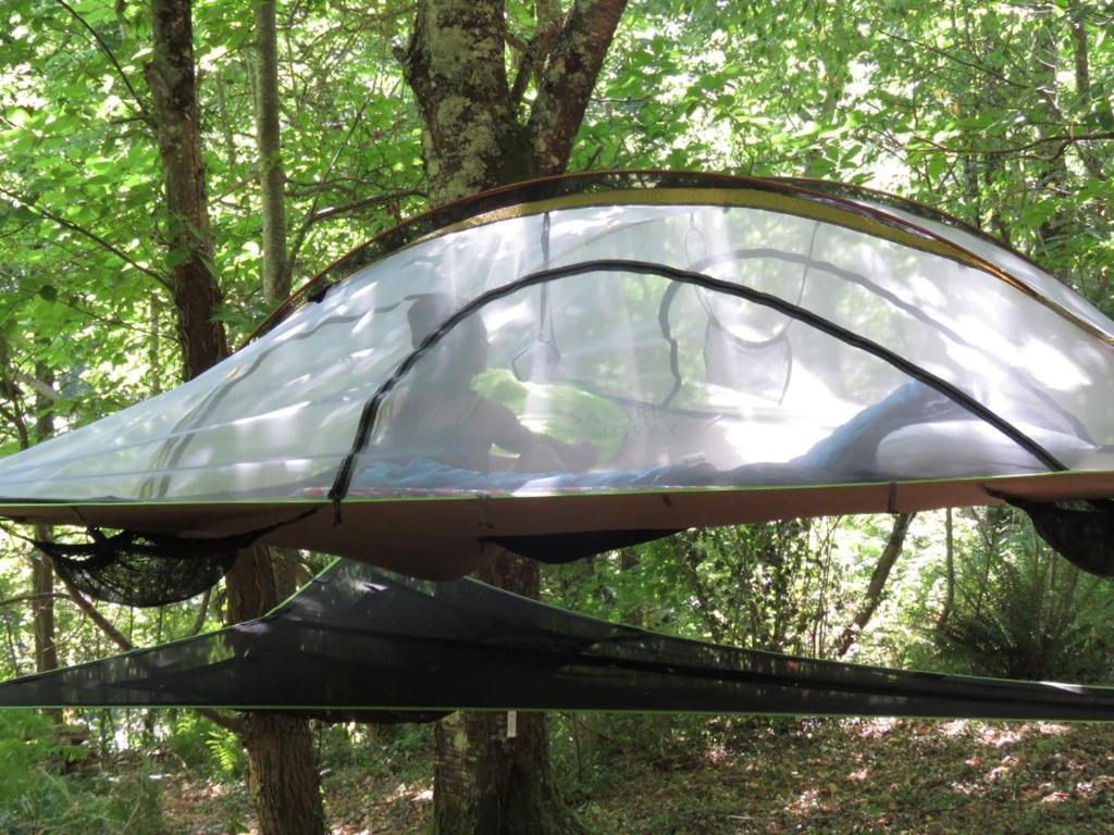 Tente Suspendue Au Coeur De La Foret Sainte-Croix-Volvestre Zewnętrze zdjęcie